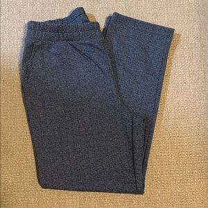 A New Day Gray Cropped Herringbone Pants